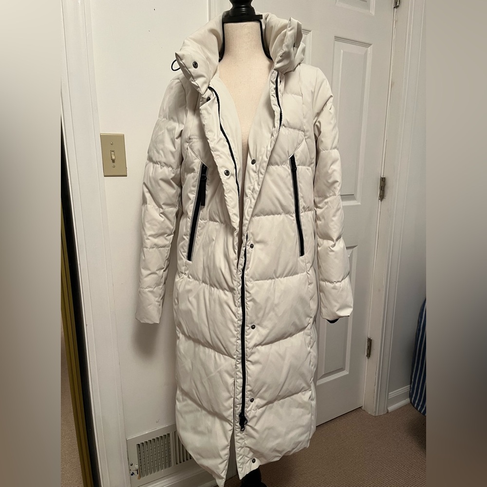 Knee Length Thickened Down Jacket - image 1